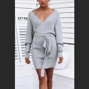 Saints + Secrets sweater dress XS